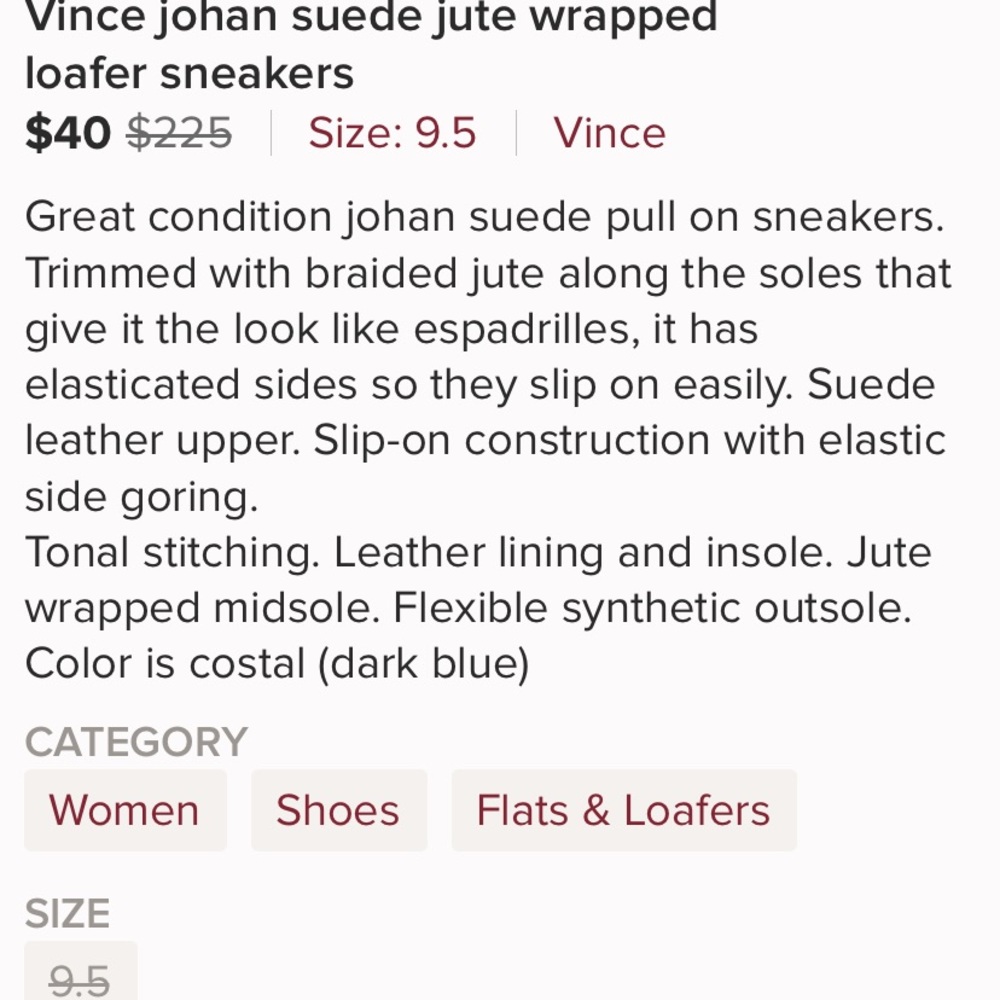 Vince Johan Suede Slipons